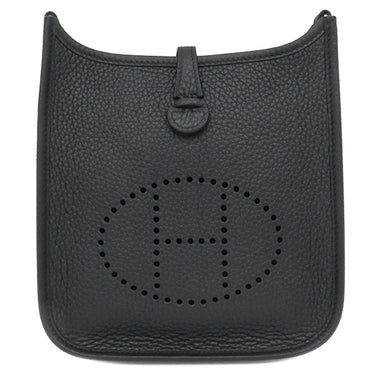エルメス HERMES エヴリン TPM 16 ロング ブラック トリヨンクレマンス ショルダーバッグ シルバー金具 新品 未使用 黒 エブリン 2026年製
