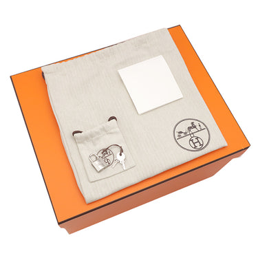 エルメス HERMES ピコタンロック MM 22 ビスキュイ トリヨンクレマンス ハンドバッグ シルバー金具 新品 未使用 茶 2025年製