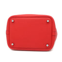 エルメス HERMES ピコタンロック 18 PM ルージュラデュー トリヨンクレマンス ハンドバッグ シルバー金具 新品 未使用 赤 2025年製
