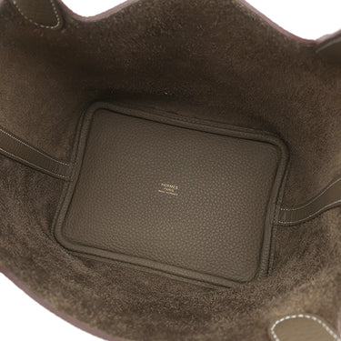 エルメス HERMES ピコタンロック PM エトゥープ トリヨンクレマンス ハンドバッグ ゴールド金具 新品 未使用 グレージュ 2026年製