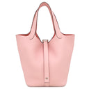 エルメス HERMES ピコタンロック 18 PM ローズサクラ トリヨンクレマンス ハンドバッグ シルバー金具 新品 未使用 ピンク 2026年製