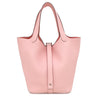 エルメス HERMES ピコタンロック 18 PM ローズサクラ トリヨンクレマンス ハンドバッグ シルバー金具 新品 未使用 ピンク 2026年製