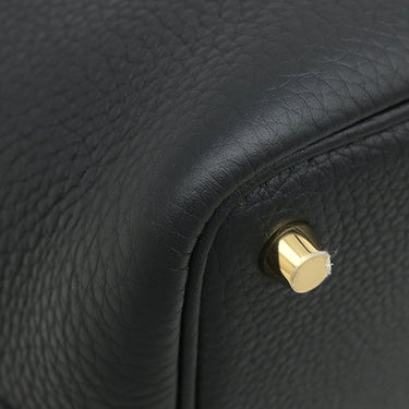 エルメス HERMES ピコタンロック 18 PM ブラック トリヨンクレマンス ハンドバッグ ゴールド金具 新品 未使用 黒 2026年製