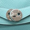 エルメス HERMES リンディ 26 ブルーサンシール トリヨンクレマンス 2WAYバッグ シルバー金具 水色 ハンドバッグ ショルダー