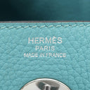 エルメス HERMES リンディ 26 ブルーサンシール トリヨンクレマンス 2WAYバッグ シルバー金具 水色 ハンドバッグ ショルダー