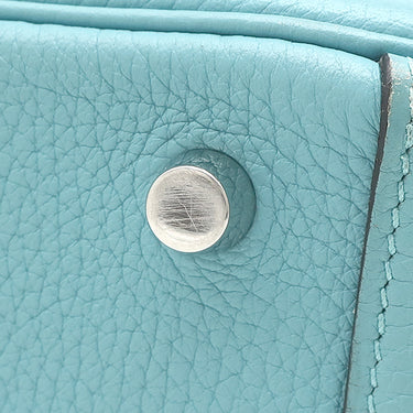エルメス HERMES リンディ 26 ブルーサンシール トリヨンクレマンス 2WAYバッグ シルバー金具 水色 ハンドバッグ ショルダー