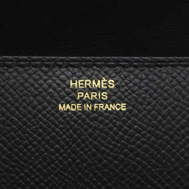エルメス HERMES コンスタンスエラン ミロワール ブラック ヴォーエプソン ショルダーバッグ ゴールド金具 2025年製 黒