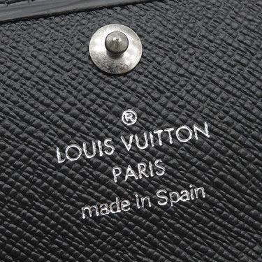 ルイヴィトン LOUIS VUITTON ミュルティクレ 6 M63812 ノワール エピレザー キーケース シルバー金具 黒 鍵入れ 6連 6本
