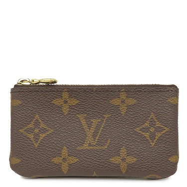 ルイヴィトン LOUIS VUITTON ポシェット クレ M62650 モノグラム モノグラムキャンバス コインケース ゴールド金具 茶 小銭入れ キーチェーン付き