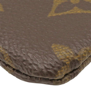 ルイヴィトン LOUIS VUITTON ポシェット クレ M62650 モノグラム モノグラムキャンバス コインケース ゴールド金具 茶 小銭入れ キーチェーン付き