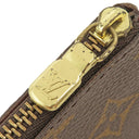 ルイヴィトン LOUIS VUITTON ポシェット クレ M62650 モノグラム モノグラムキャンバス コインケース ゴールド金具 茶 小銭入れ キーチェーン付き