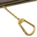 ルイヴィトン LOUIS VUITTON ポシェット クレ M62650 モノグラム モノグラムキャンバス コインケース ゴールド金具 茶 小銭入れ キーチェーン付き