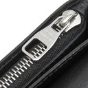 ルイヴィトン LOUIS VUITTON ポルトフォイユ ブラザ M58818 ブラック レザー 長財布 シルバー金具 黒 小銭入れ カード入れ