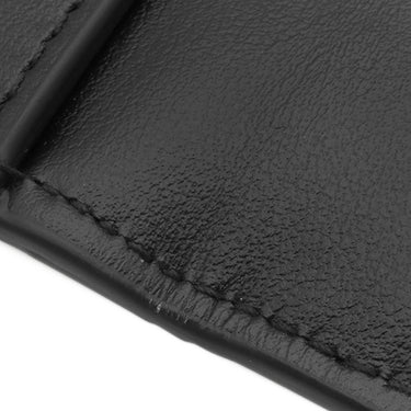 ボッテガヴェネタ BOTTEGA VENETA カセット ブラック カーフ パスポートケース 黒
