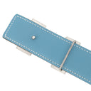 エルメス HERMES コンスタンスH #80 ブラック×ブルージーン ボックスカーフ トゴ #80 ベルト Hバックル リバーシブル