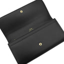 カルティエ Cartier ブルC ドゥ カルティエ インターナショナルウォレット CRL3001852 ブラック カーフ 長財布 ゴールド金具 黒 小銭入れ 札入れ カード入れ