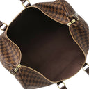 ルイヴィトン LOUIS VUITTON キーポル バンドリエール 55 N41414 ダミエエベヌ ダミエキャンバス ボストンバッグ ゴールド金具 茶 鍵 パドロック欠品