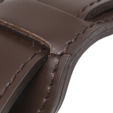 ルイヴィトン LOUIS VUITTON キーポル バンドリエール 55 N41414 ダミエエベヌ ダミエキャンバス ボストンバッグ ゴールド金具 茶 鍵 パドロック欠品