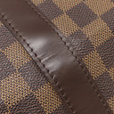 ルイヴィトン LOUIS VUITTON キーポル バンドリエール 55 N41414 ダミエエベヌ ダミエキャンバス ボストンバッグ ゴールド金具 茶 鍵 パドロック欠品