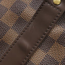 ルイヴィトン LOUIS VUITTON キーポル バンドリエール 55 N41414 ダミエエベヌ ダミエキャンバス ボストンバッグ ゴールド金具 茶 鍵 パドロック欠品