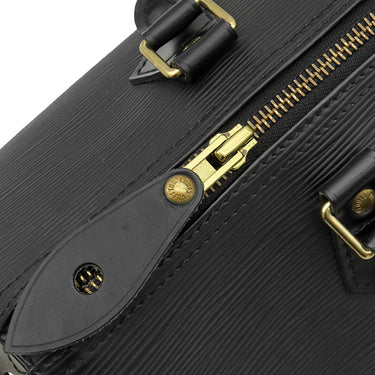 ルイヴィトン LOUIS VUITTON スピーディ 30 M59022 ノワール エピレザー ハンドバッグ ゴールド金具 黒 ボストンバッグ 鍵・パドロック欠品