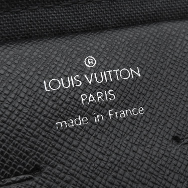 ルイヴィトン LOUIS VUITTON パヴェル M31142 アルドワーズ タイガ セカンドバッグ シルバー金具 黒 クラッチバッグ