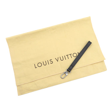 ルイヴィトン LOUIS VUITTON パヴェル M31142 アルドワーズ タイガ セカンドバッグ シルバー金具 黒 クラッチバッグ