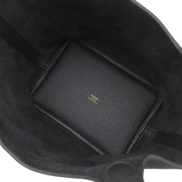 エルメス HERMES ピコタンロック 18 PM ブラック トリヨンクレマンス ハンドバッグ ゴールド金具 新品 未使用 黒 2026年製