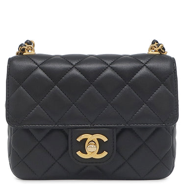 シャネル CHANEL マトラッセ チェーンショルダー AS3442 ブラック ラムスキン ショルダーバッグ ヴィンテージ金具 ロゴチェーン