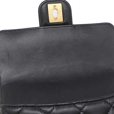 シャネル CHANEL マトラッセ チェーンショルダー AS3442 ブラック ラムスキン ショルダーバッグ ヴィンテージ金具 ロゴチェーン