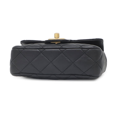 シャネル CHANEL マトラッセ チェーンショルダー AS3442 ブラック ラムスキン ショルダーバッグ ヴィンテージ金具 ロゴチェーン