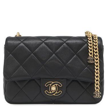 シャネル CHANEL マトラッセ チェーンショルダー AS3113 ブラック レザー ショルダーバッグ ヴィンテージ金具 ココマーク