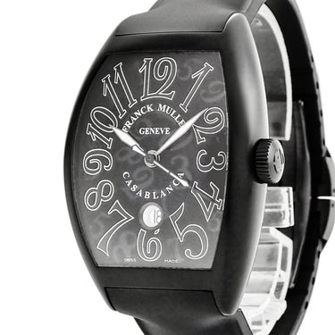 腕時計 フランクミュラー FRANCK MULLER トノウカーベックス カサブランカ オールブラック 8880CDTNR ALLBLACK CASA 自動巻き メンズ OH済