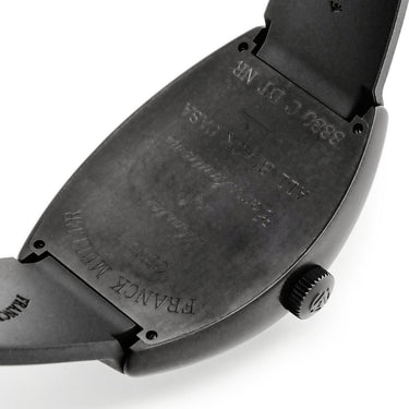 腕時計 フランクミュラー FRANCK MULLER トノウカーベックス カサブランカ オールブラック 8880CDTNR ALLBLACK CASA 自動巻き メンズ OH済