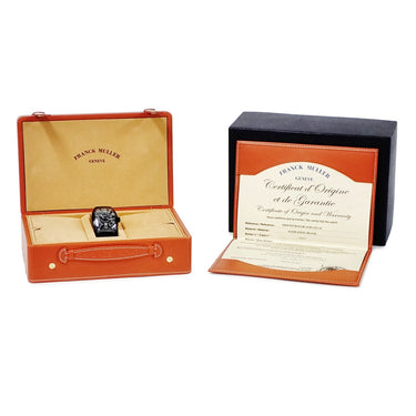 腕時計 フランクミュラー FRANCK MULLER トノウカーベックス カサブランカ オールブラック 8880CDTNR ALLBLACK CASA 自動巻き メンズ OH済
