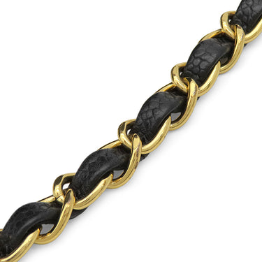 シャネル CHANEL マトラッセ23 ダブルフラップ A01113 ブラック キャビアスキン ショルダーバッグ ゴールド金具 チェーンショルダー
