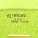 エルメス HERMES バーキン35 キウイ×セレステ ヴォーエプソン ハンドバッグ ゴールド金具 緑 水色 【PO品】