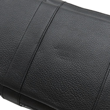 エルメス HERMES ガーデンパーティー PM 36 ブラック×グレー トワルソーアッシュ ブッフル トートバッグ シルバー金具 黒 Ｈロゴ 総柄