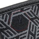 エルメス HERMES ガーデンパーティー PM 36 ブラック×グレー トワルソーアッシュ ブッフル トートバッグ シルバー金具 黒 Ｈロゴ 総柄