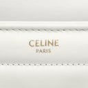 セリーヌ CELINE マトラッセ モノクローム 111273EYD.01HT ホワイト レザー ショルダーバッグ ゴールド金具 白 ロゴ チェーンバッグ キルティング