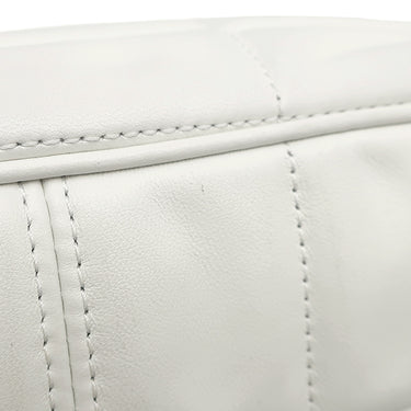セリーヌ CELINE マトラッセ モノクローム 111273EYD.01HT ホワイト レザー ショルダーバッグ ゴールド金具 白 ロゴ チェーンバッグ キルティング