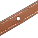 セリーヌ CELINE オーバルパース キュイル トリオンフ 10I703DPQ.02TR タン レザー ショルダーバッグ ゴールド金具 茶 ミニショルダー ポシェット