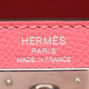 エルメス HERMES ケリー28 外縫い ローズアザレ ヴォーエプソン 2WAYバッグ シルバー金具 ピンク ハンドバッグ ショルダー