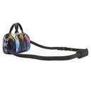 ルイヴィトン LOUIS VUITTON キーポルXS M80953 ブルー系 レザー モノグラムサンセットキャンバス 2WAYバッグ シルバー金具 青 ハンドバッグ ショルダー