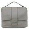 フェンディ FENDI バゲット メッセンジャーバッグ ラージ 7VA536 グレー レザー 2WAYバッグ シルバー金具 ショルダーバッグ