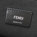 フェンディ FENDI バゲット メッセンジャーバッグ ラージ 7VA536 グレー レザー 2WAYバッグ シルバー金具 ショルダーバッグ