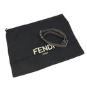 フェンディ FENDI バゲット メッセンジャーバッグ ラージ 7VA536 グレー レザー 2WAYバッグ シルバー金具 ショルダーバッグ
