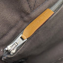 エルメス HERMES フールトゥ PM グレー×オレンジ×ホワイト キャンバス トートバッグ シルバー金具 銀座限定 限定カラー