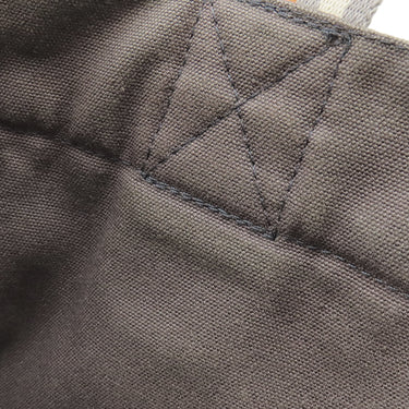 エルメス HERMES フールトゥ PM グレー×オレンジ×ホワイト キャンバス トートバッグ シルバー金具 銀座限定 限定カラー