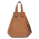 ロエベ LOEWE ハンモックバッグ スモール 387.30.S35 タン カーフ 2WAYバッグ ゴールド金具 茶 アナグラム ハンドバッグ ショルダー